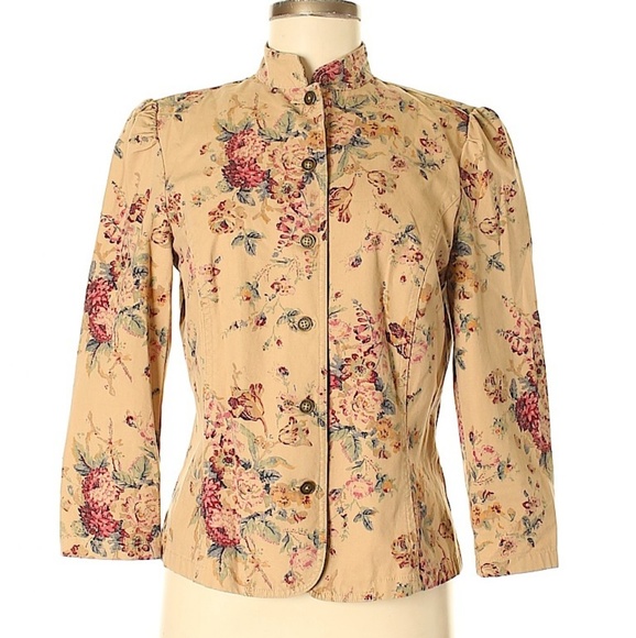 Chaps Jackets & Blazers - Chaps Women's Floral Print Blazer